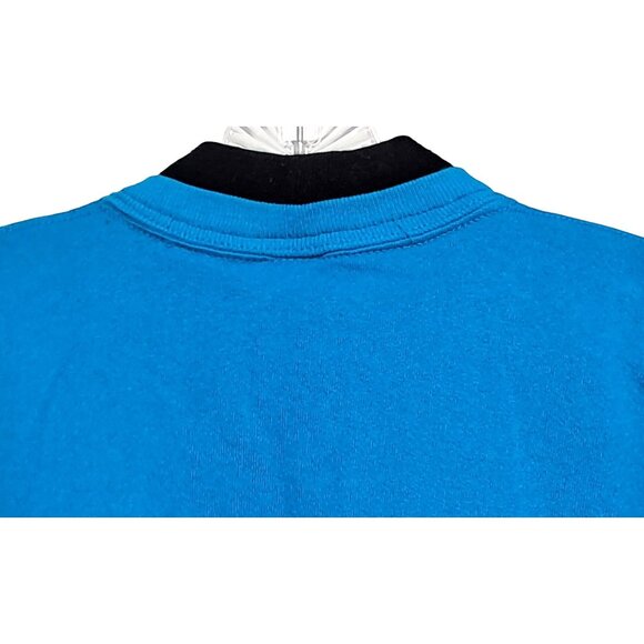 Vintage Bird Sweatshirt Teal Size XL 42-44 Morning Sun Made In USA 80s 90s - Picture 4 of 8